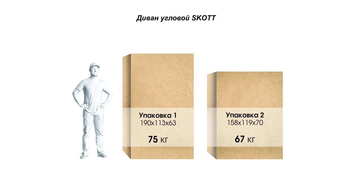 угловой Scott, левый - 8 - большое изображение