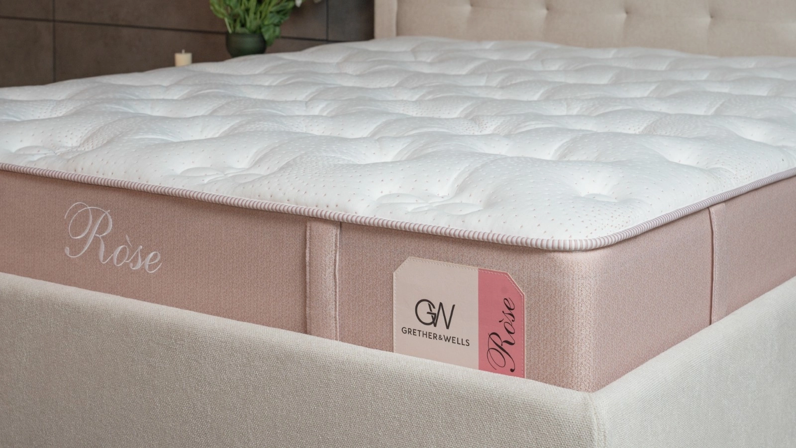 Döşək Grether&Wells Rose + üzlük Protect-a-bed Terry Askona məhsulun fotoşəkili - 8 - большое изображение