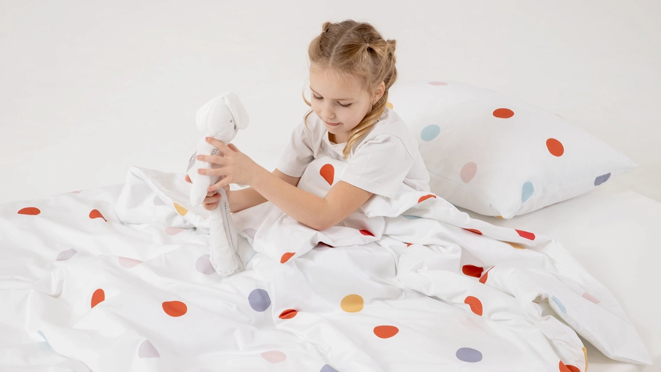 Постельное белье Askona kids Горох Askona фото - 4 - большое изображение