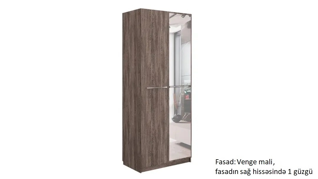 Dolab iki qapılı Noble 90 sm, rəng Venge - 5 - большое изображение