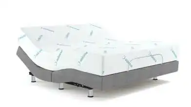 Çarpayı Ergomotion 450 Grey + döşək Technology Flow Askona məhsul şəkli - 1 - превью