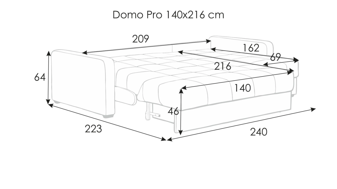 Domo Pro künc paltar qutusu ilə - 12 - большое изображение