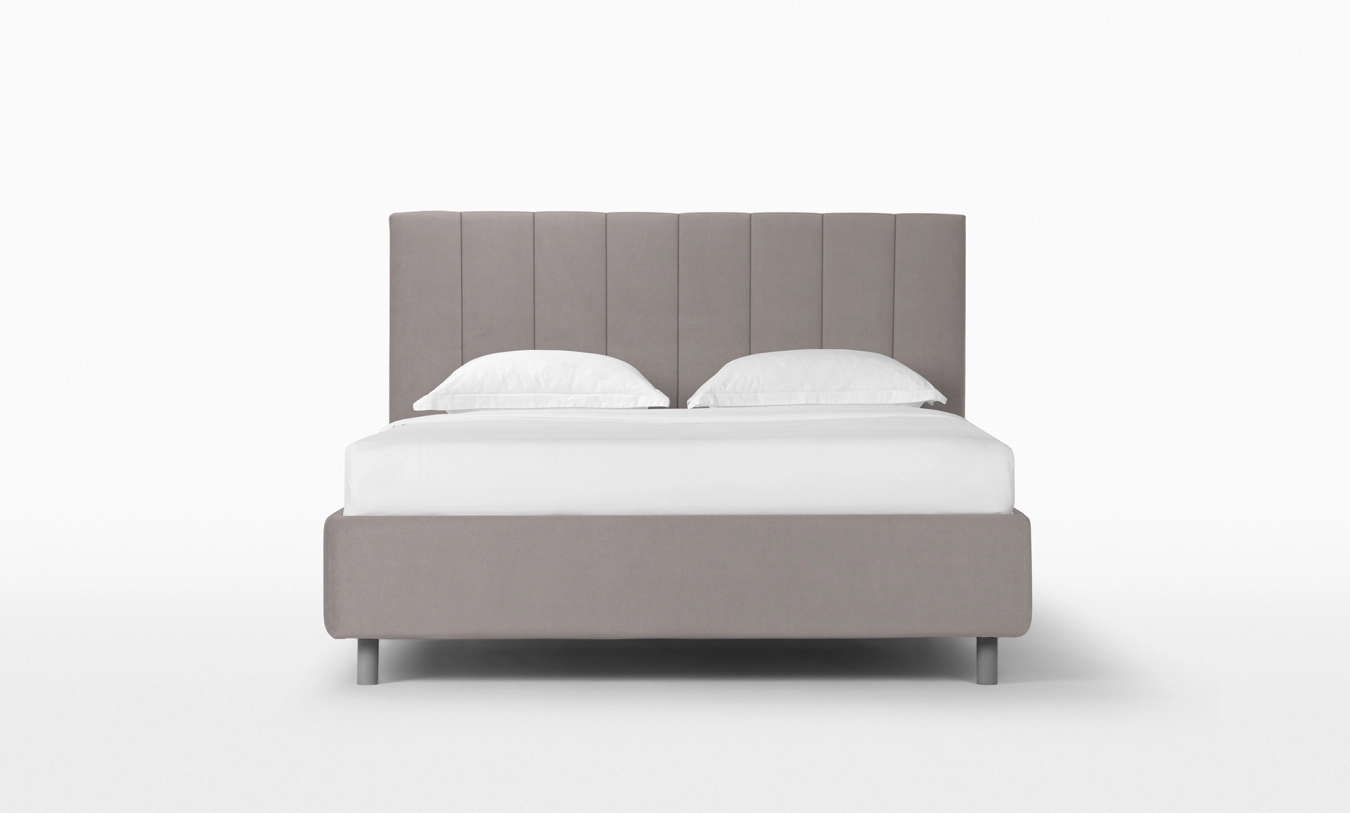 кровать Pola nova, ткань Casanova Grey + матрас Ortho Intensive, 160x200 - 1 - большое изображение