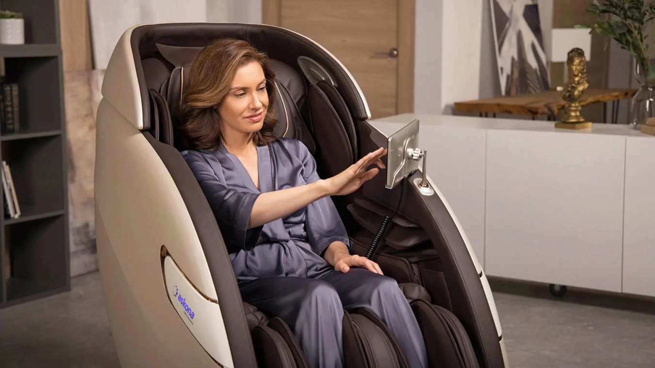 Массажное кресло Askona Smart Jet Space Energy Askona фото - 7 - большое изображение