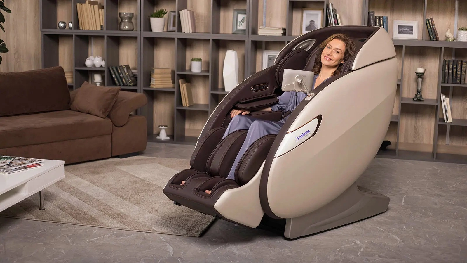 Masaj kreslosu Askona Smart Jet Space Energy - 2 - большое изображение