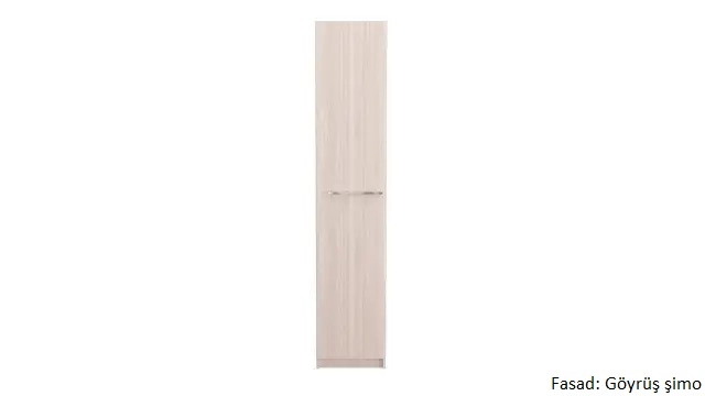 Dolab bir qapılı Noble 45 sm, rəng Göyrüş - 4 - большое изображение