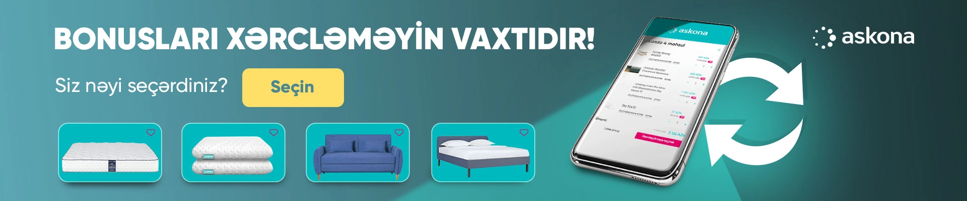 Bonuslarınızı xərcləməyin vaxtıdır!