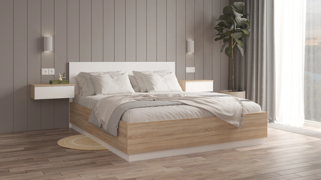 Twills, qaldırıcı mexanizmli, rəngi: premium ağ + arktik boz + asma tumba Twills, rəngi: premium ağ + arktik boz - 8 - большое изображение