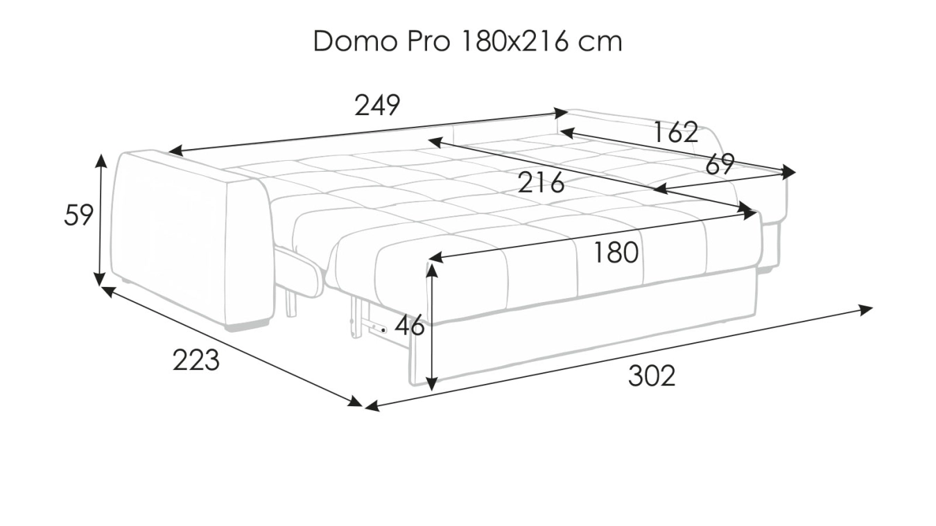 Domo Pro künc paltar qutusu və qoyma ilə - 12 - большое изображение