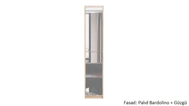 Dolab bir qapılı Noble 45 sm, rəng Palıd bardalino - 7 - большое изображение
