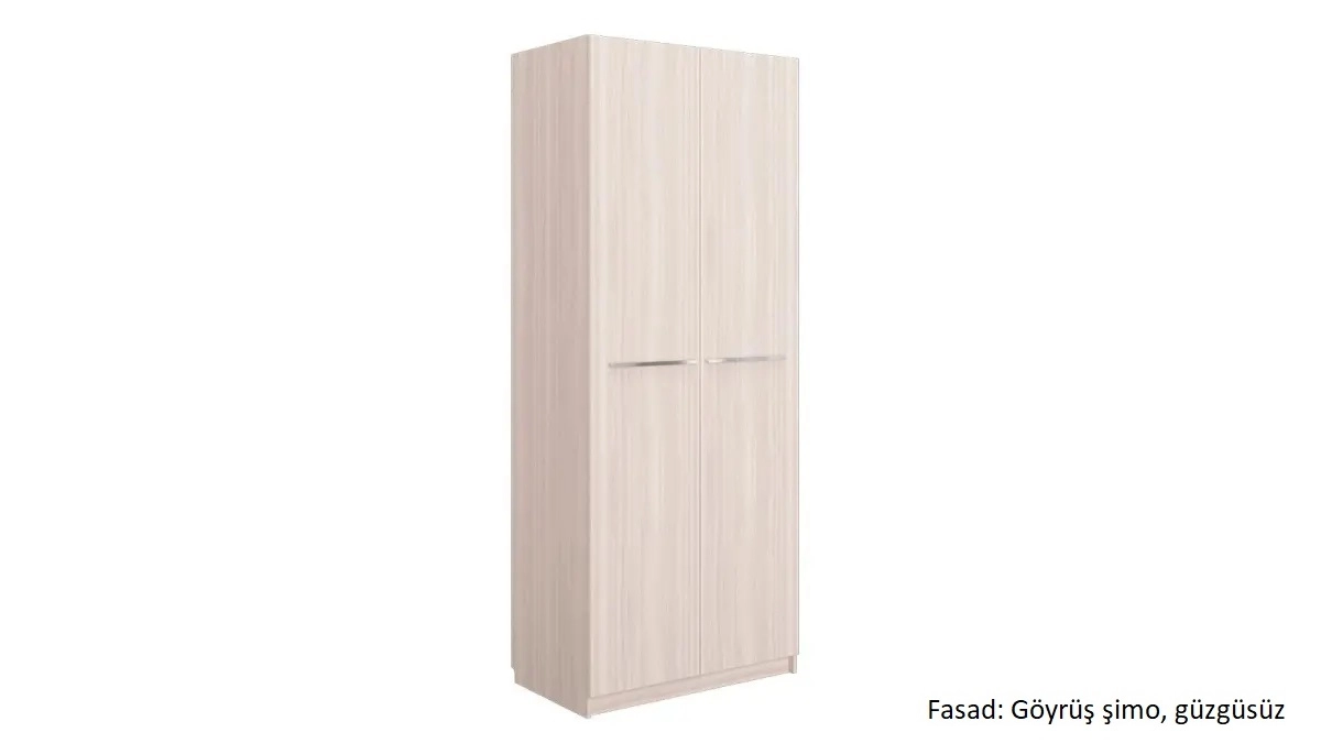Dolab iki qapılı Noble 90 sm, rəng Göyrüş - 3 - большое изображение