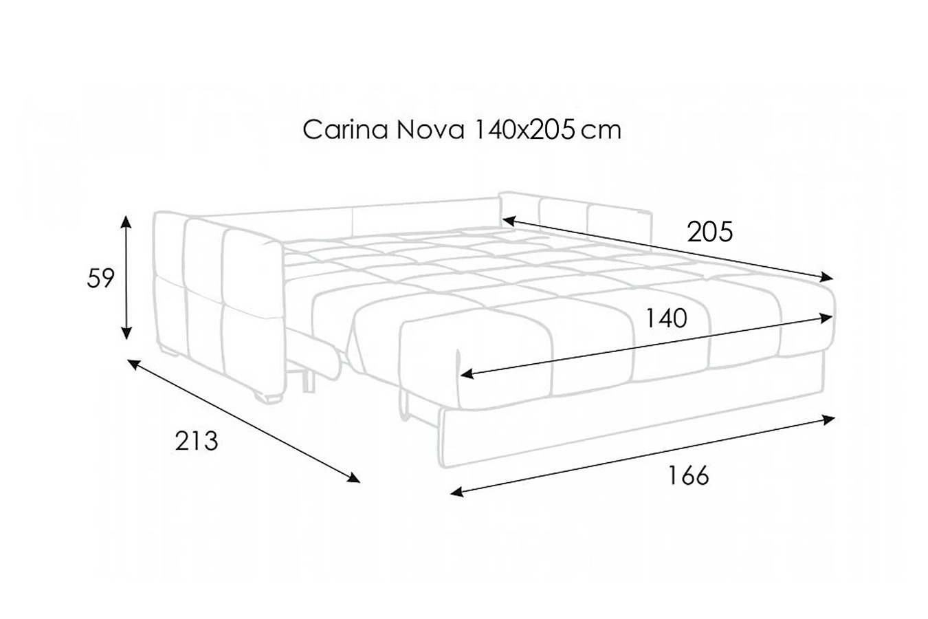 Divan CARINA Nova paltar qutusu ilə Askona - 15 - большое изображение