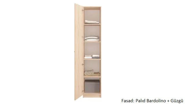 Dolab bir qapılı Noble 45 sm, rəng Palıd bardalino - 6 - большое изображение