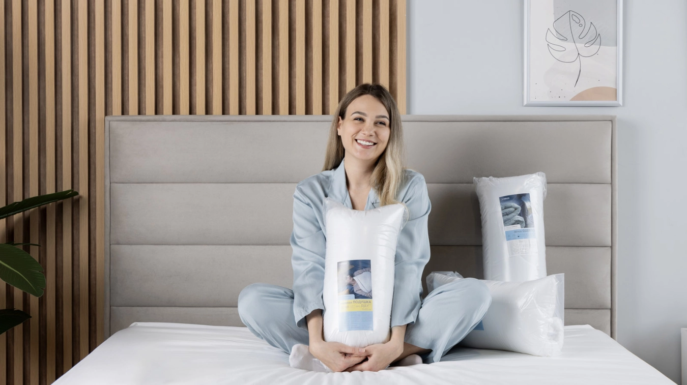 Комплект Комплект Elso Large: Одеяло Elso 200x220 + 2 Подушки Ray 50x70 картинка - 3 - большое изображение