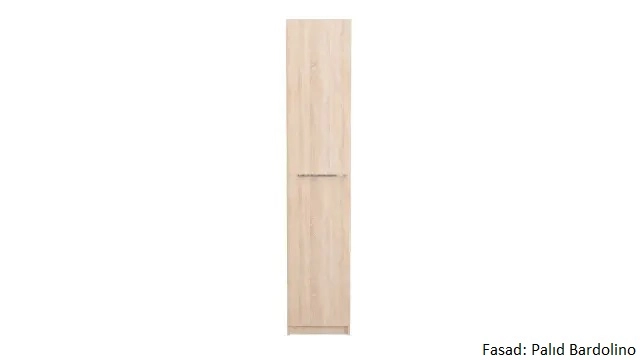 Dolab bir qapılı Noble 45 sm, rəng Palıd bardalino - 5 - большое изображение