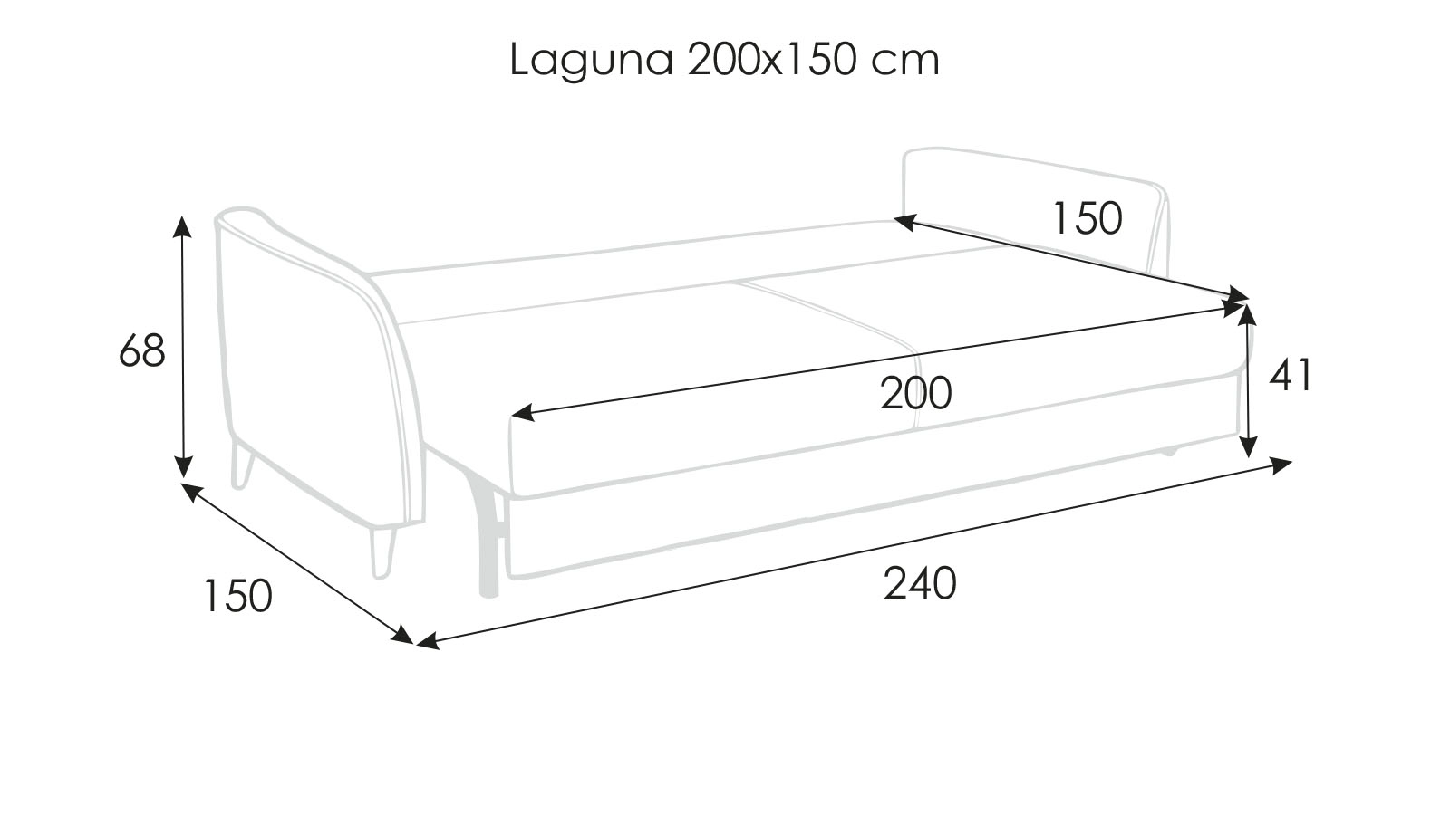 Divan Laguna paltar qutusu ilə Askona - 17 - большое изображение