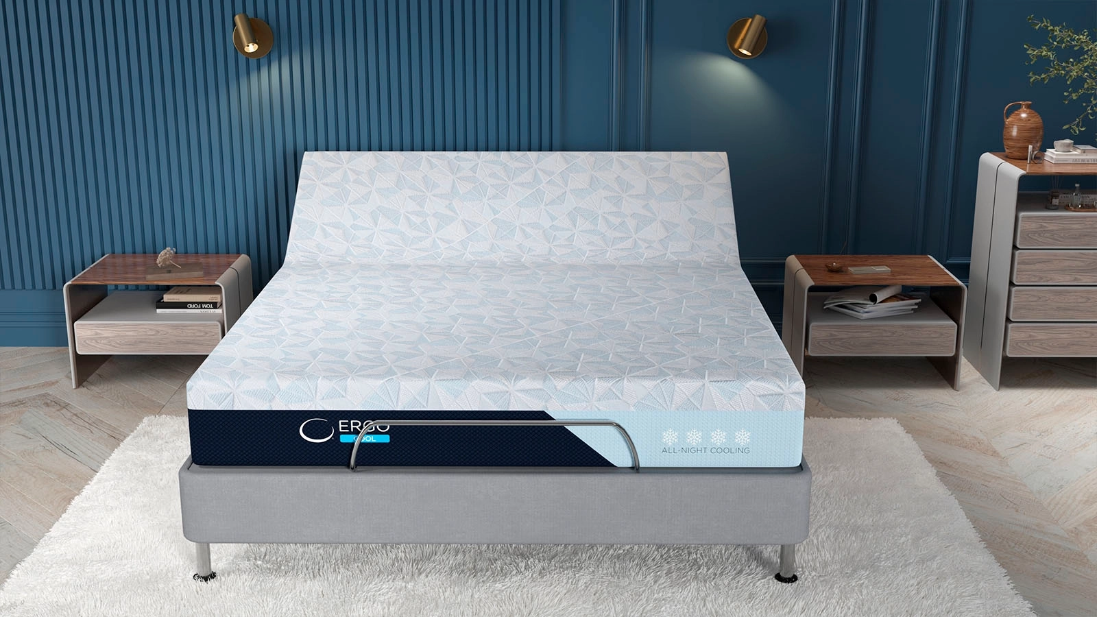 Анатомический матрас Sleep Professor Ergo Cool с опцией Smart Askona изображение товара - 2 - большое изображение