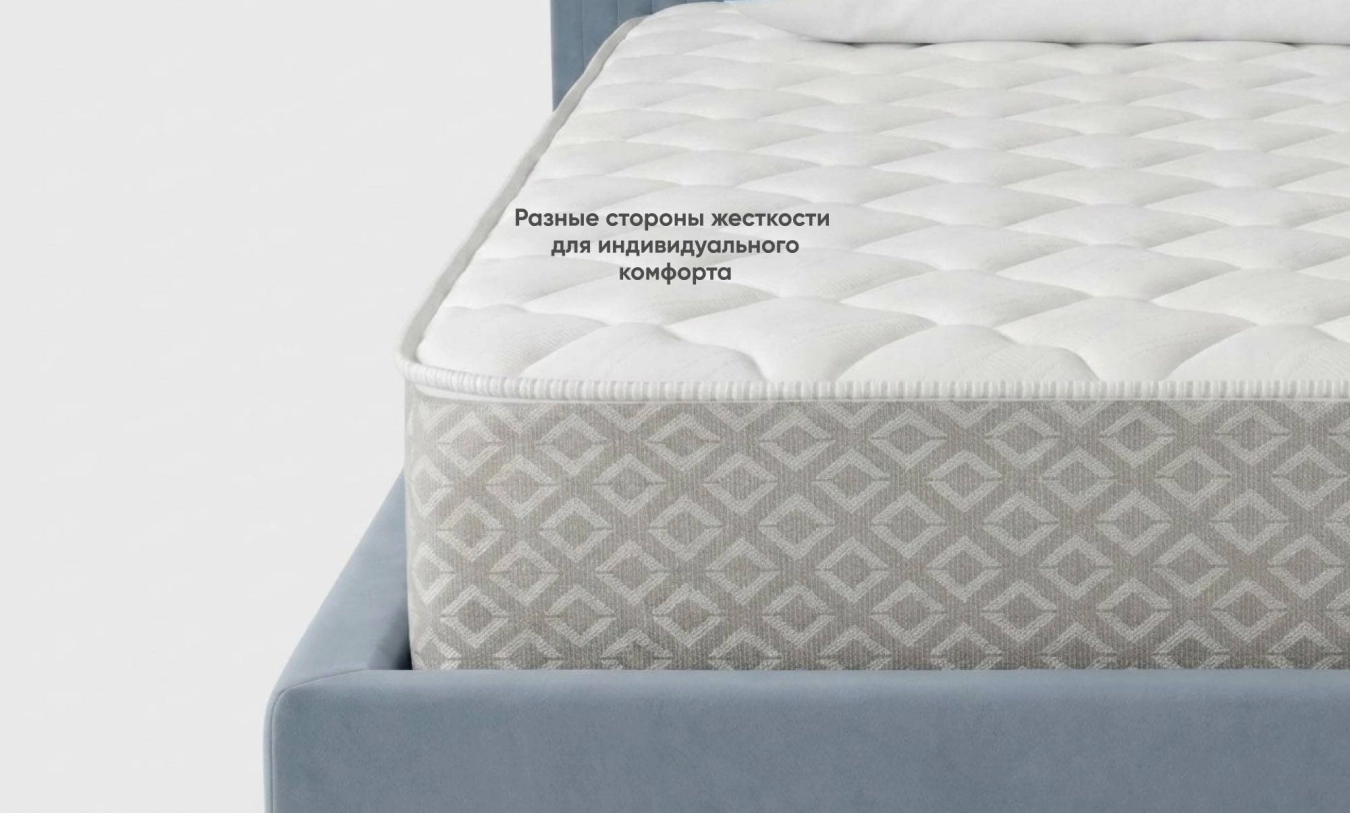çarpayı Alfa, parça Casanova Grey + döşək Classic Brilliant Duo, 160x200 - 10 - большое изображение