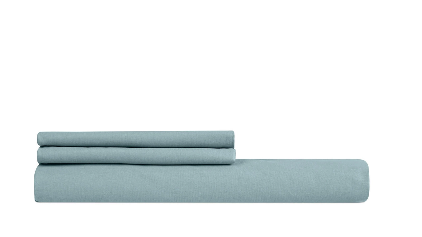 Yataq dəsti Comfort Cotton, rəng Boz-mavi mələfəsiz - 4 - большое изображение