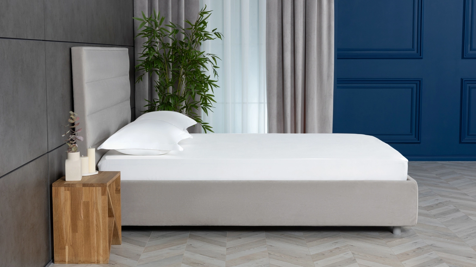 Защитный чехол для матраса Bamboo Soft low Askona картинка - 16 - большое изображение
