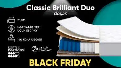 Döşək Classic Brilliant Duo Askona məhsulun fotoşəkili - 1 - превью