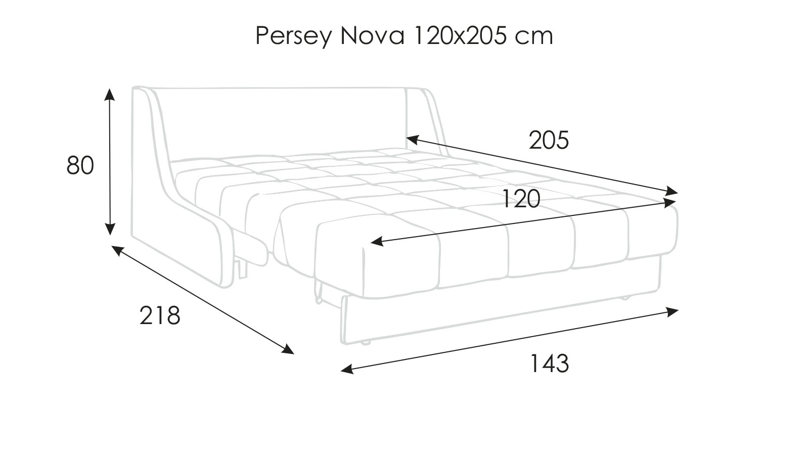 Диван-кровать PERSEY Nova с коробом для белья Askona фото - 10 - большое изображение