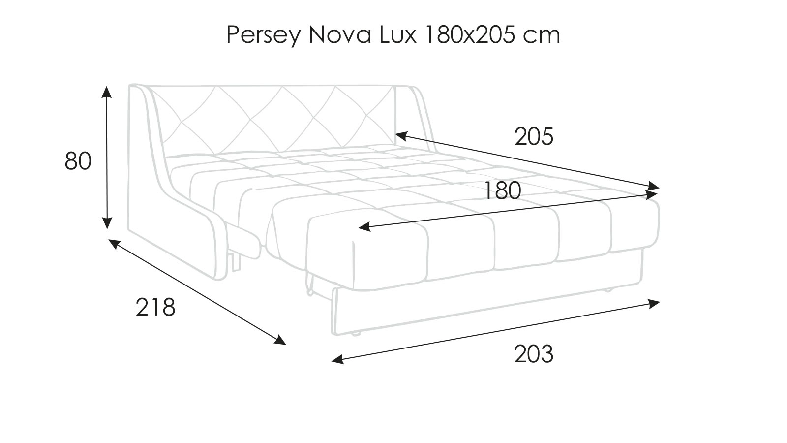 Диван-кровать PERSEY Nova Lux с коробом для белья Askona фото - 10 - большое изображение